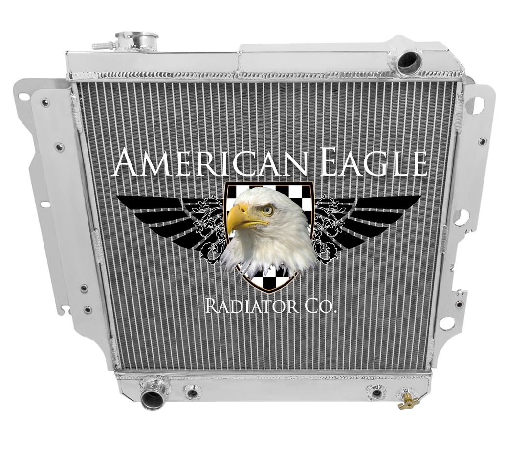 1987 2006 Jeep Wrangler YJ 2 Row American Eagle Radiator AE2101 | eBay